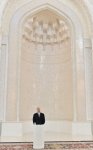President Aliyev and his spouse attend opening of Heydar Mosque in Baku