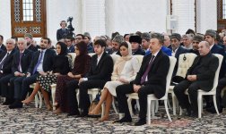 President Aliyev and his spouse attend opening of Heydar Mosque in Baku