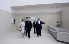 Президент Ильхам Алиев и его супруга ознакомились с ходом капремонта в Спортивно-концертном комплексе имени Гейдара Алиева  (ФОТО)