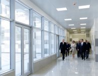 Президент Ильхам Алиев и его супруга ознакомились с ходом капремонта в Спортивно-концертном комплексе имени Гейдара Алиева  (ФОТО)