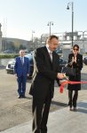 Президент Ильхам Алиев и его супруга Мехрибан Алиева приняли участие в открытии нового здания Госнефтефонда Азербайджана (ФОТО)