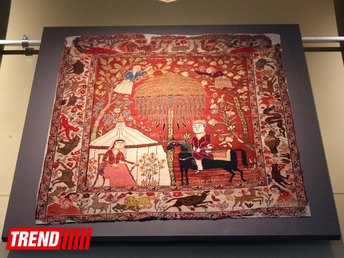 Азербайджанские сказки, фольклор, герои эпосов и философы древности на коврах (ФОТО)