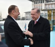 Ankara holds official welcoming ceremony of Azerbaijani president (PHOTO)