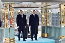 Ankara holds official welcoming ceremony of Azerbaijani president (PHOTO)