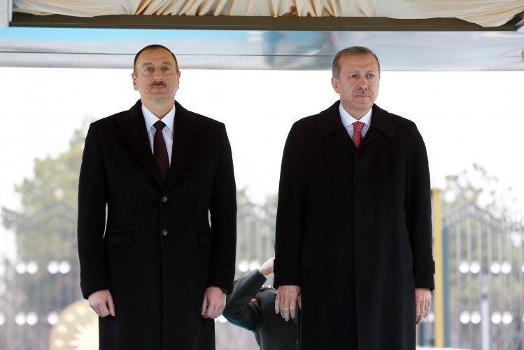 Ankara holds official welcoming ceremony of Azerbaijani president (PHOTO)