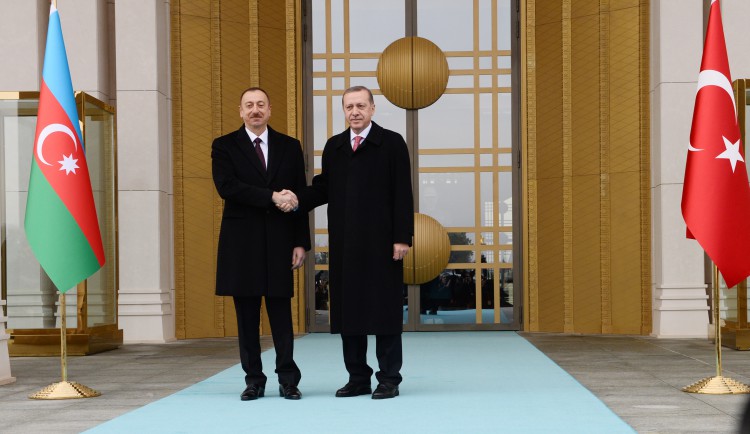 Ankara holds official welcoming ceremony of Azerbaijani president (PHOTO)