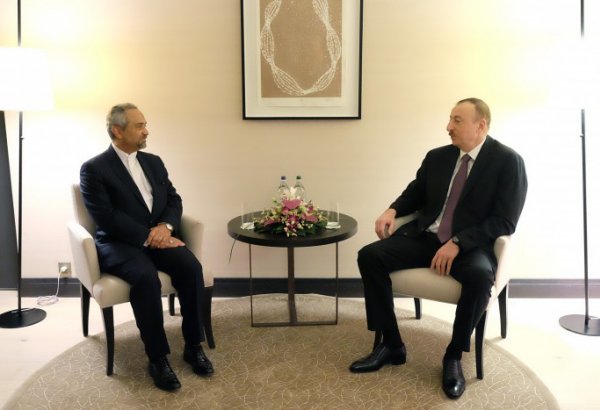 President Ilham Aliyev met the head of the Iranian President`s Administration