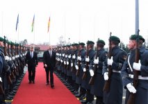 President Ilham Aliyev`s visit to Germany ended (PHOTO)
