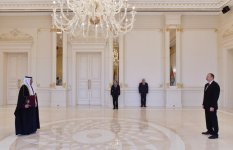 Президент Ильхам Алиев принял верительные грамоты посла Катара