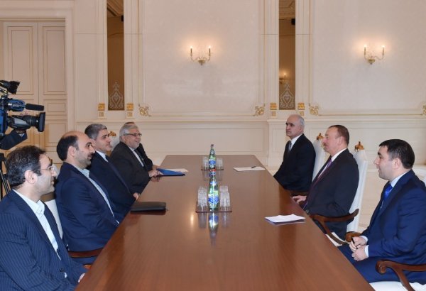 President Aliyev receives Iranian minister of economic affairs and finance