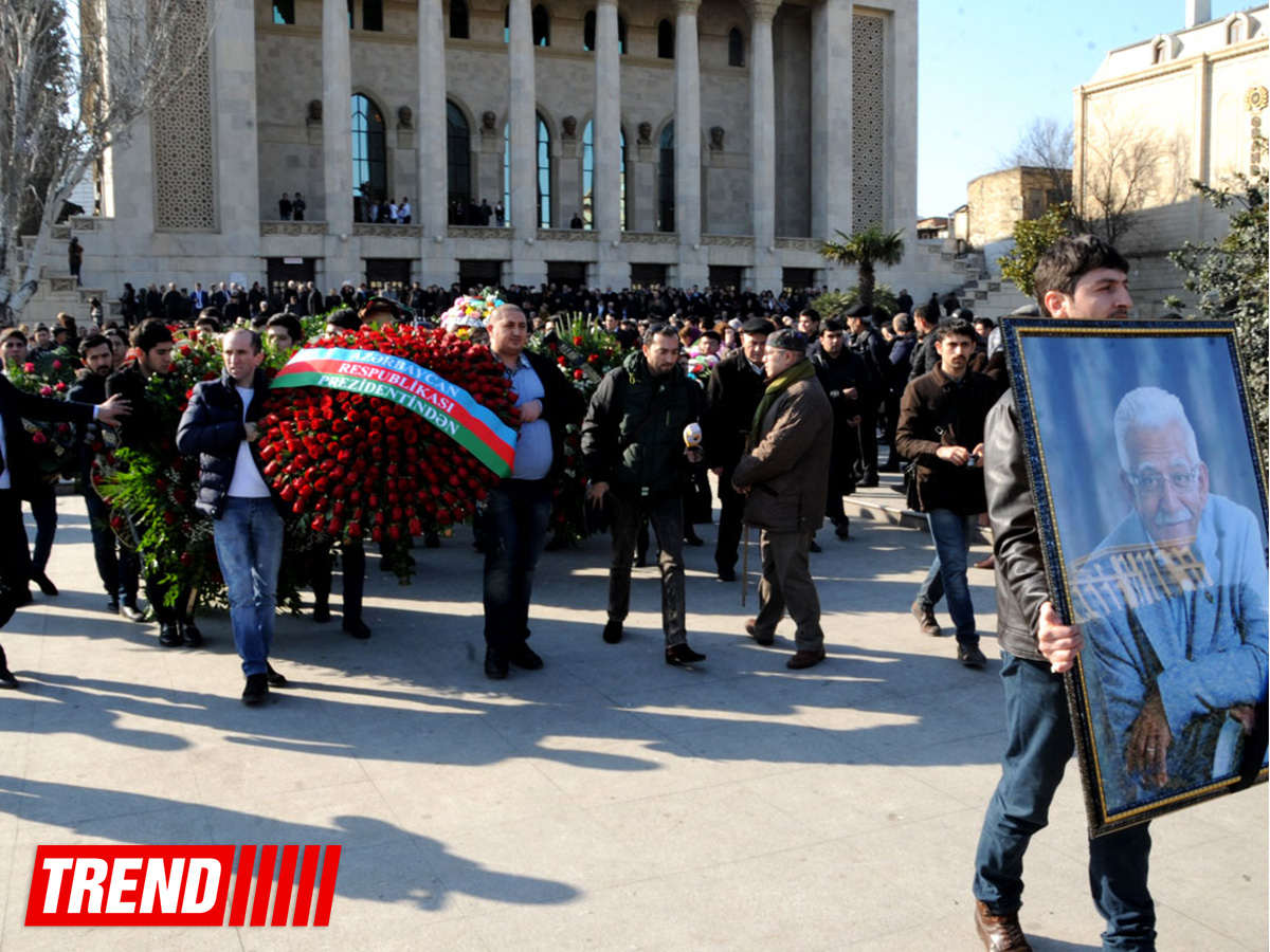 Вагифа Самедоглу аплодисментами проводили в последний путь (ФОТО)