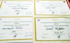 Блестящий успех азербайджанских кулинаров на межконтинентальном чемпионате в Турции (ФОТО)