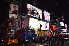 Прогулка по ночному Нью-Йорку – фантастические формы и нереальность пейзажей (ФОТО, часть 6)