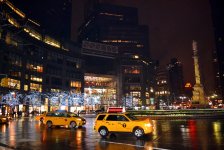 Прогулка по ночному Нью-Йорку – фантастические формы и нереальность пейзажей (ФОТО, часть 6)