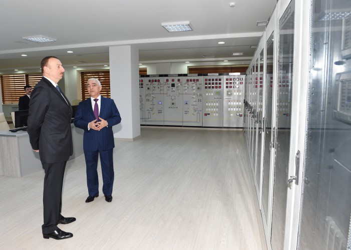 Президент Азербайджана принял участие  в открытии  электроподстанции «Белый город-1»  (ФОТО)