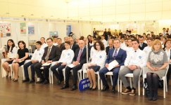 В Центре Гейдара Алиева состоялась церемония открытия IV республиканского конкурса «Ученые будущего» (ФОТО)