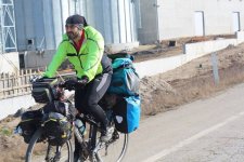 Известный велопутешественник Рамиль Зиядов доехал до Рима (ФОТО)