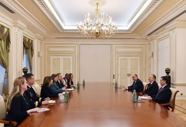 Ilham Aliyev receives US Assistant Secretary of State for European and Eurasian Affairs
