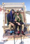 Креативное и зажигательное зимнее шоу "Летающие ковры" в Шахдаге (ФОТО)