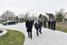 Президент Ильхам Алиев ознакомился с ходом строительных работ в отеле «Агсарай» в Мингячевире (ФОТО)