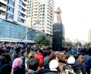 Azerbaijani public commemorates Khojaly genocide victims (PHOTO)