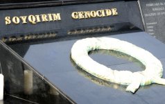 Azerbaijani public commemorates Khojaly genocide victims (PHOTO)
