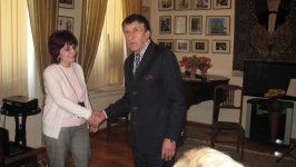Уникальная рукопись передана Дому-музею Ростроповичей в Баку (ФОТО)