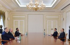 Президент Азербайджана принял  посланника по торговым вопросам  премьера Великобритании