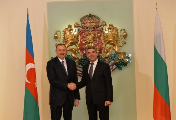 Azerbaijani, Bulgarian presidents hold one-on-one meeting (PHOTO)