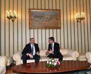 Azerbaijani, Bulgarian presidents hold one-on-one meeting (PHOTO)