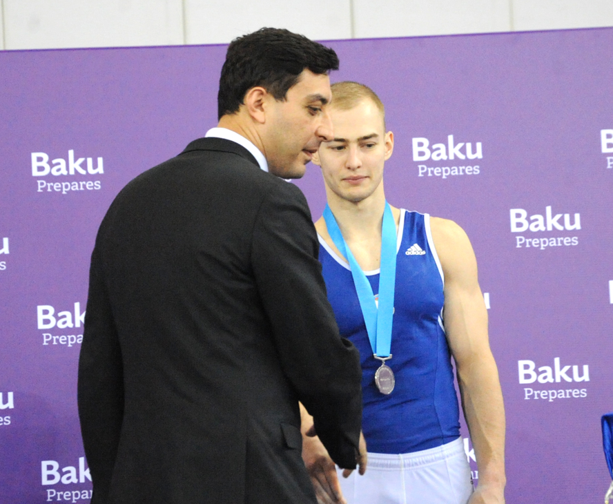 Azerbaijani gymnasts win gold medals at Baku’s Championships in Gymnastics