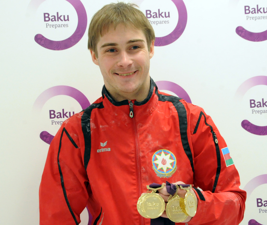 Azerbaijani gymnast becomes five-time champion at Baku’s Championships in Gymnastics (PHOTO)