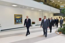 Президент Ильхам Алиев и его супруга приняли участие в открытии  Бакинского центра стендовой стрельбы (ФОТО)