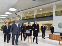 Президент Ильхам Алиев и его супруга приняли участие в открытии  Бакинского центра стендовой стрельбы (ФОТО)