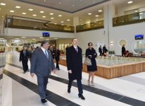 Президент Ильхам Алиев и его супруга приняли участие в открытии  Бакинского центра стендовой стрельбы (ФОТО)