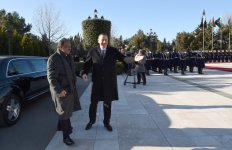 В Баку состоялась церемония официальной встречи Президента Пакистана (ФОТО)