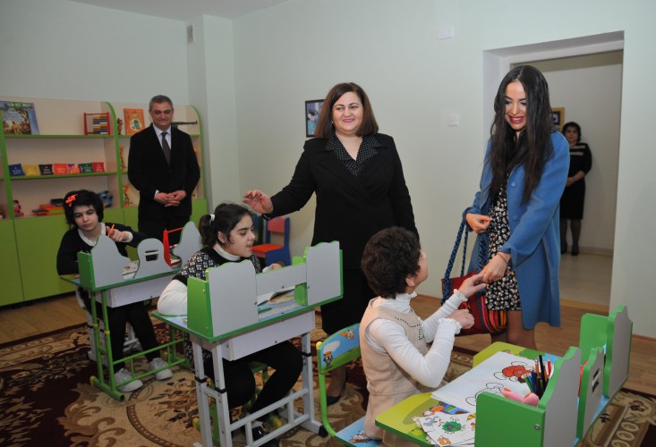 Vice-president of Heydar Aliyev Foundation Leyla Aliyeva visits several boarding schools on the eve of Novruz Holiday (PHOTO)