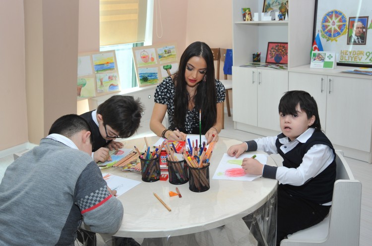 Vice-president of Heydar Aliyev Foundation Leyla Aliyeva visits several boarding schools on the eve of Novruz Holiday (PHOTO)
