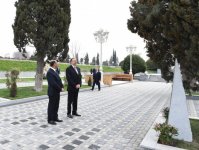 President Ilham Aliyev attends opening of park-boulevard named after Heydar Aliyev in Barda