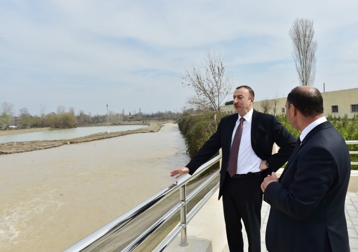President Ilham Aliyev attends opening of park-boulevard named after Heydar Aliyev in Barda