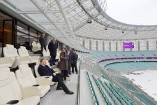 President Ilham Aliyev, his spouse attend opening of Baku Olympic Stadium (PHOTO)