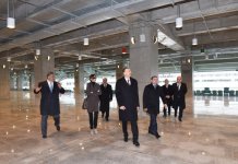 President Ilham Aliyev, his spouse attend opening of Baku Olympic Stadium (PHOTO)