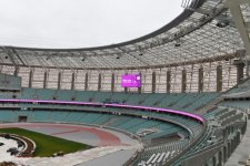 President Ilham Aliyev, his spouse attend opening of Baku Olympic Stadium (PHOTO)
