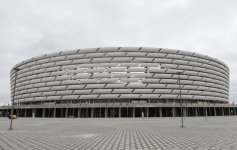 President Ilham Aliyev, his spouse attend opening of Baku Olympic Stadium (PHOTO)