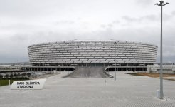 President Ilham Aliyev, his spouse attend opening of Baku Olympic Stadium (PHOTO)