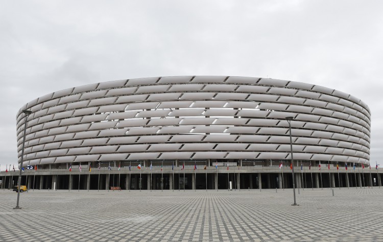 President Ilham Aliyev, his spouse attend opening of Baku Olympic Stadium (PHOTO)
