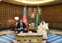 Состоялась встреча Президента Азербайджана и Короля Саудовской Аравии (ФОТО)