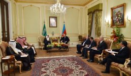 Состоялась встреча Ильхама Алиева с министром нефти и минералов Саудовской Аравии