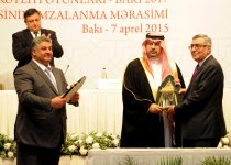 Ceremony of signing contract to hold IV Islamiada in Azerbaijan takes place (PHOTO)