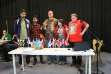 Азербайджанские знатоки выиграли "Брэйн-ринг" и "Свою игру" в Германии (ФОТО)